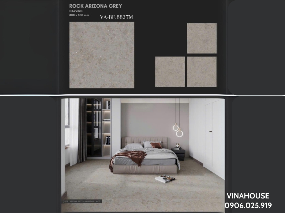 Gạch Lát Nền 80×80 Matt VABF8837M