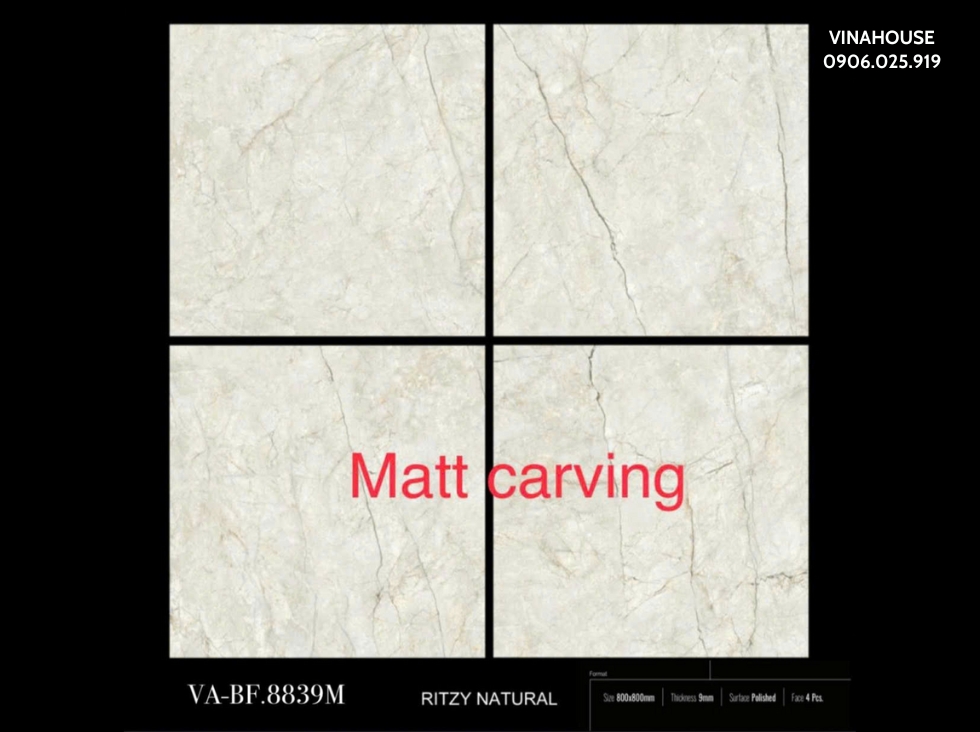 Gạch Lát Nền 80×80 Matt-VABF8839M