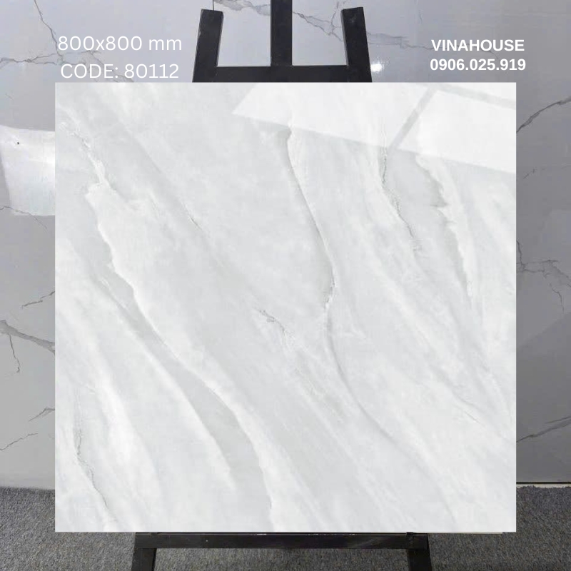 Gạch Catalan 80×80 đá bóng 80112