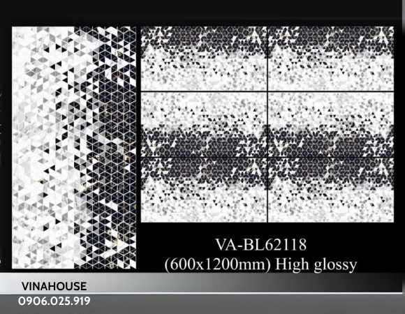 Gạch Lát Nền 60×120 Bóng VA-BL62118