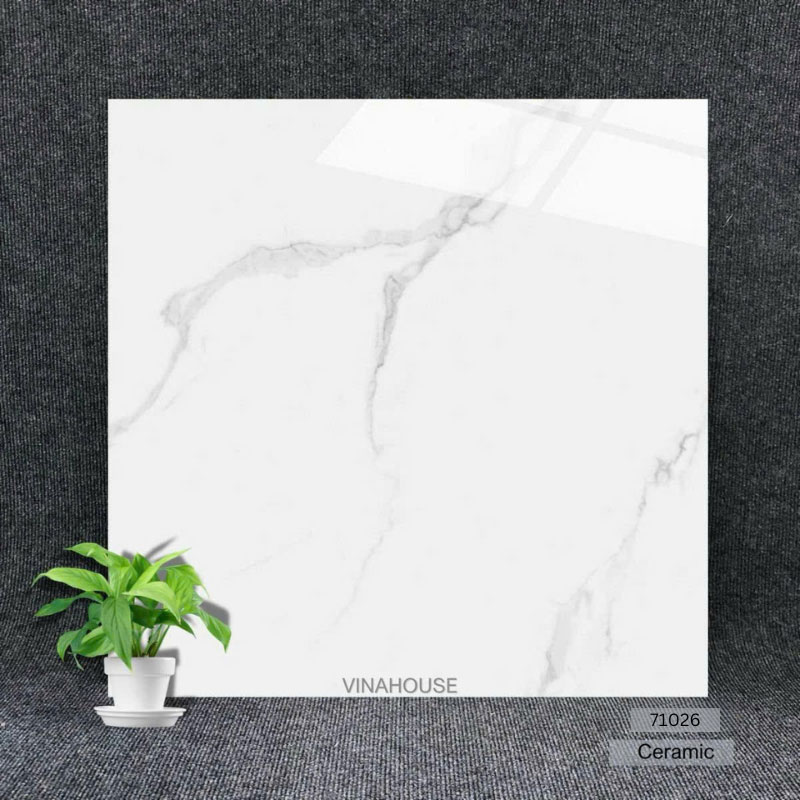 Gạch 60×60 trắng bóng kính 71026