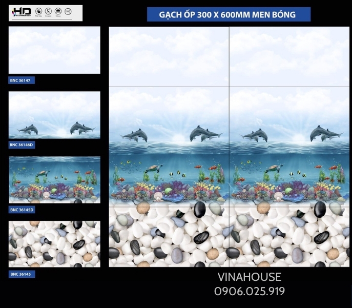 Gạch ốp tường 30×60 36147-36146D-36145D-36145