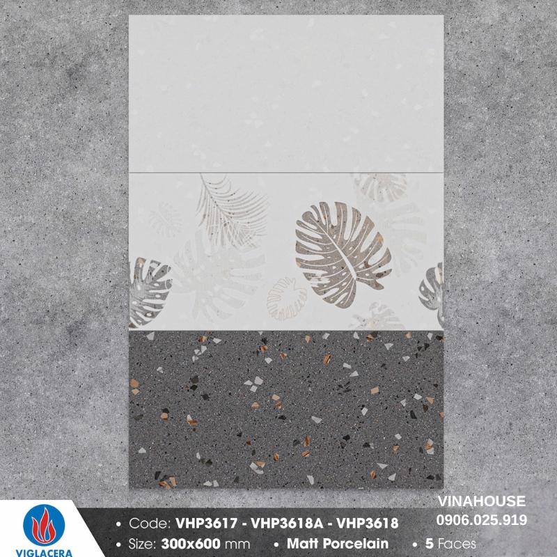 Gạch ốp tường 30×60 Viglacera VHP3617