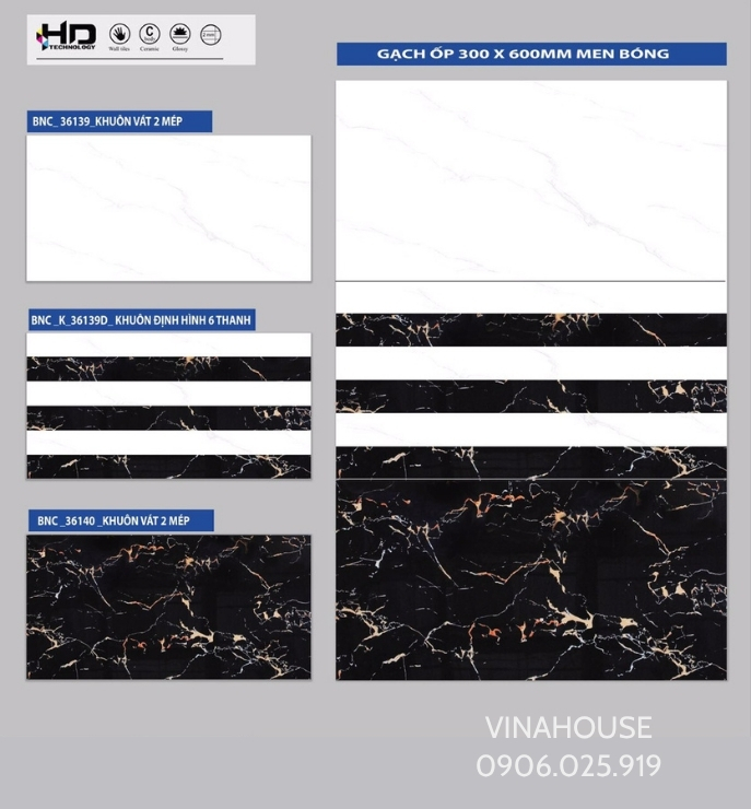 Gạch ốp tường 30×60 giá rẻ 36139-36139D-36140