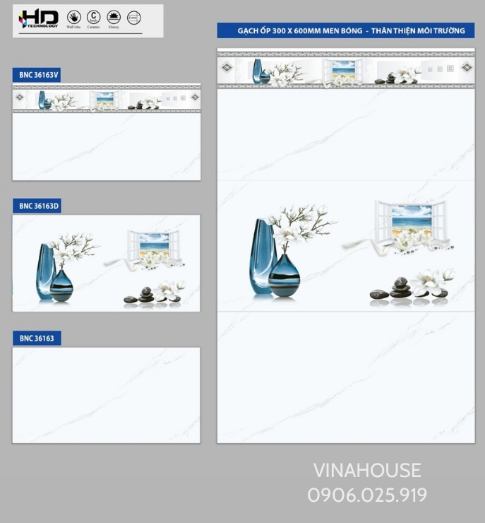 Gạch ốp tường 30×60 giá rẻ 36163V-36163D-36166-36163