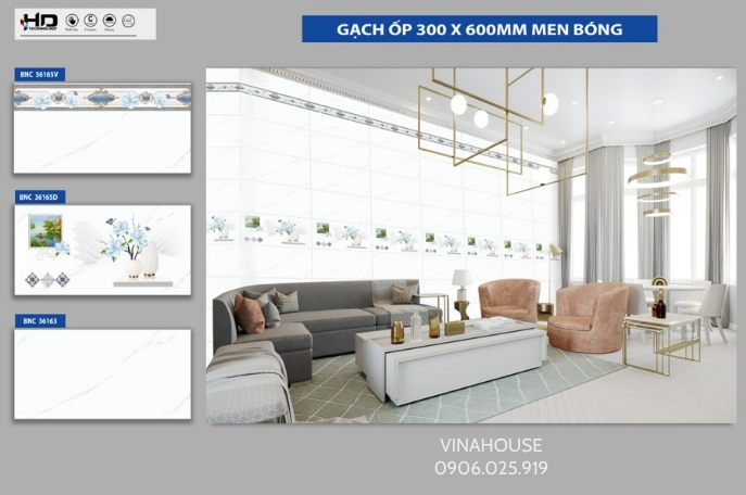 Gạch ốp tường 30×60 giá rẻ 36165V-36165D-36163