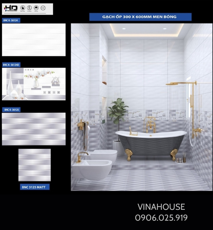 Gạch ốp tường 30×60 giá rẻ 36124-36124D-36125