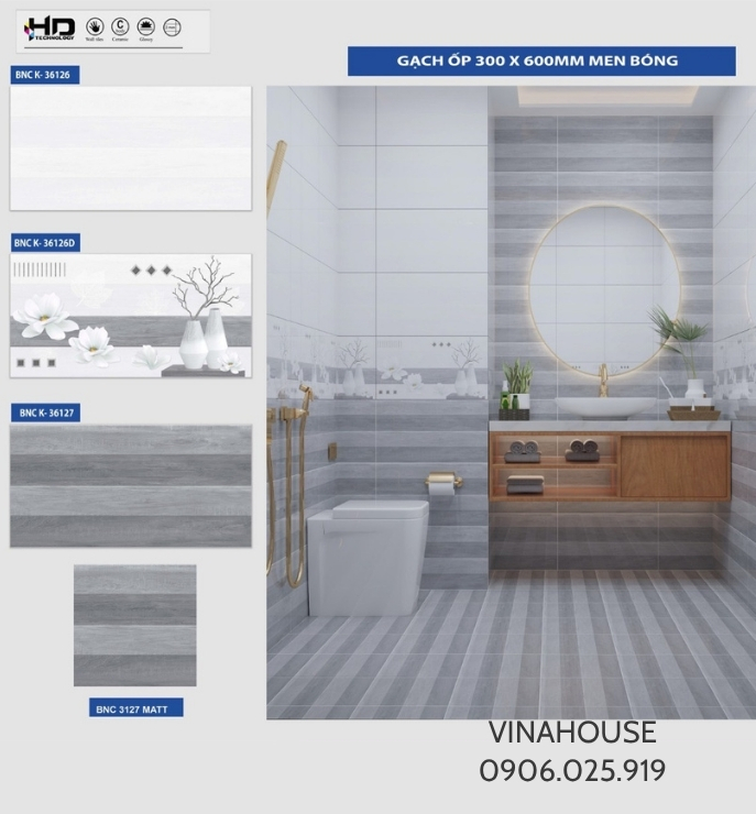 Gạch ốp tường 30×60 giá rẻ 36126-36126D-36127