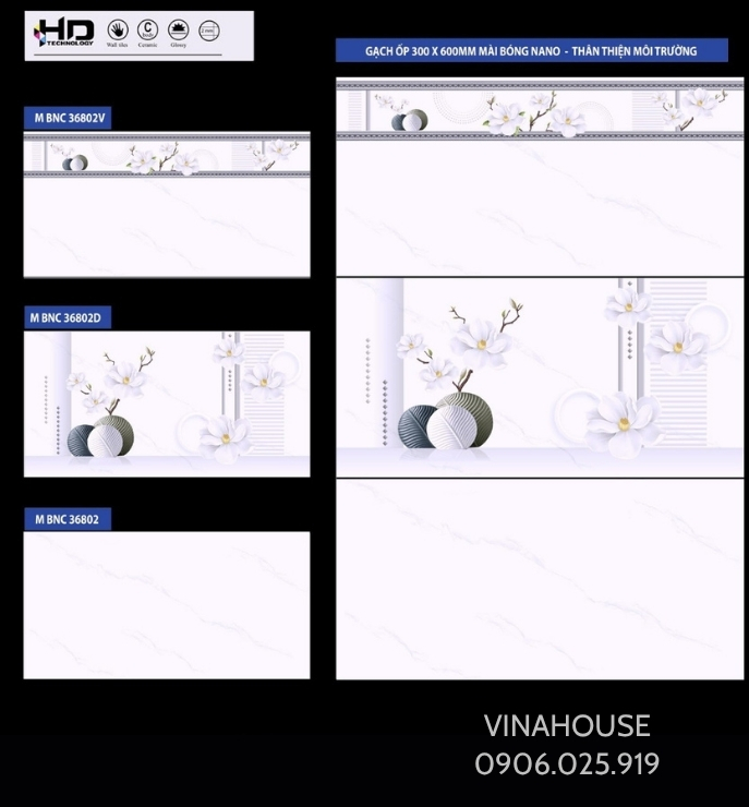 Gạch ốp tường 30×60 giá rẻ 36802V-36802D-36802