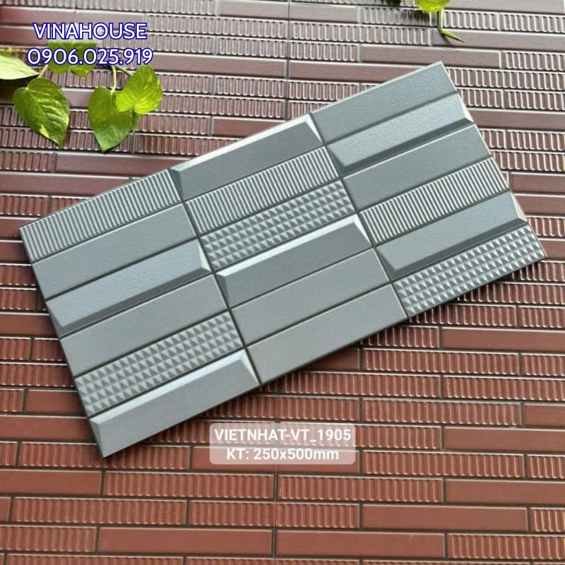 Gạch thẻ trang trí Việt Nhật 25×50 VT_1905