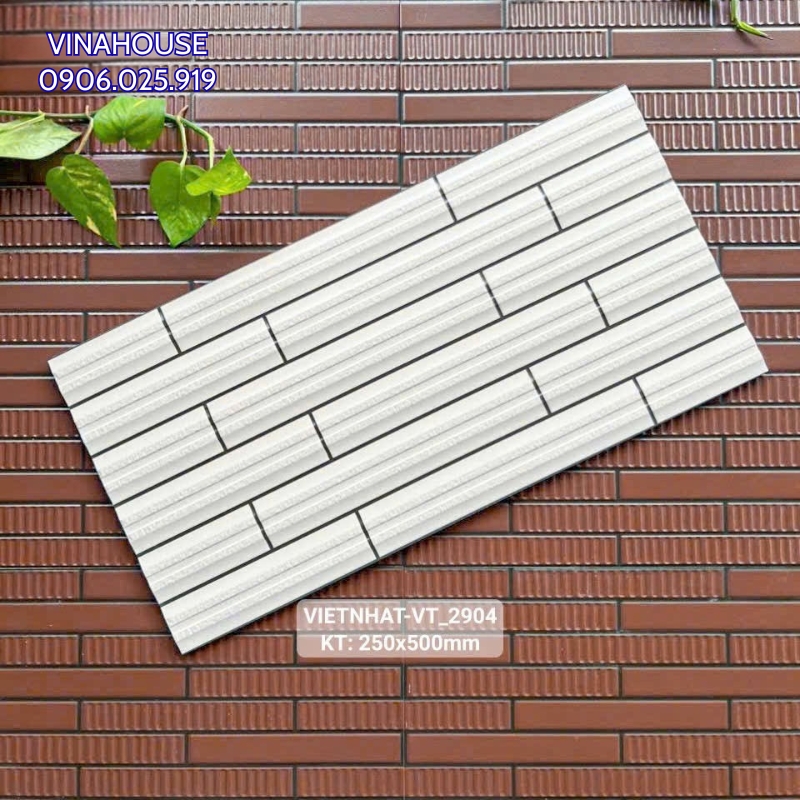 Gạch thẻ trang trí Việt Nhật 25×50 VT_2904