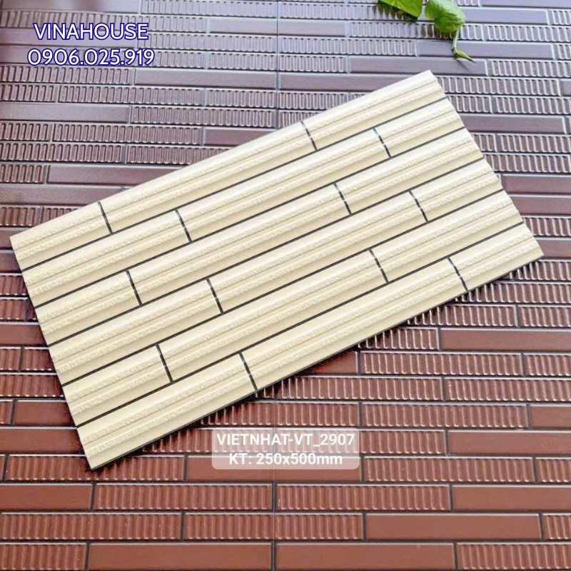 Gạch thẻ trang trí Việt Nhật 25×50 VT_2907