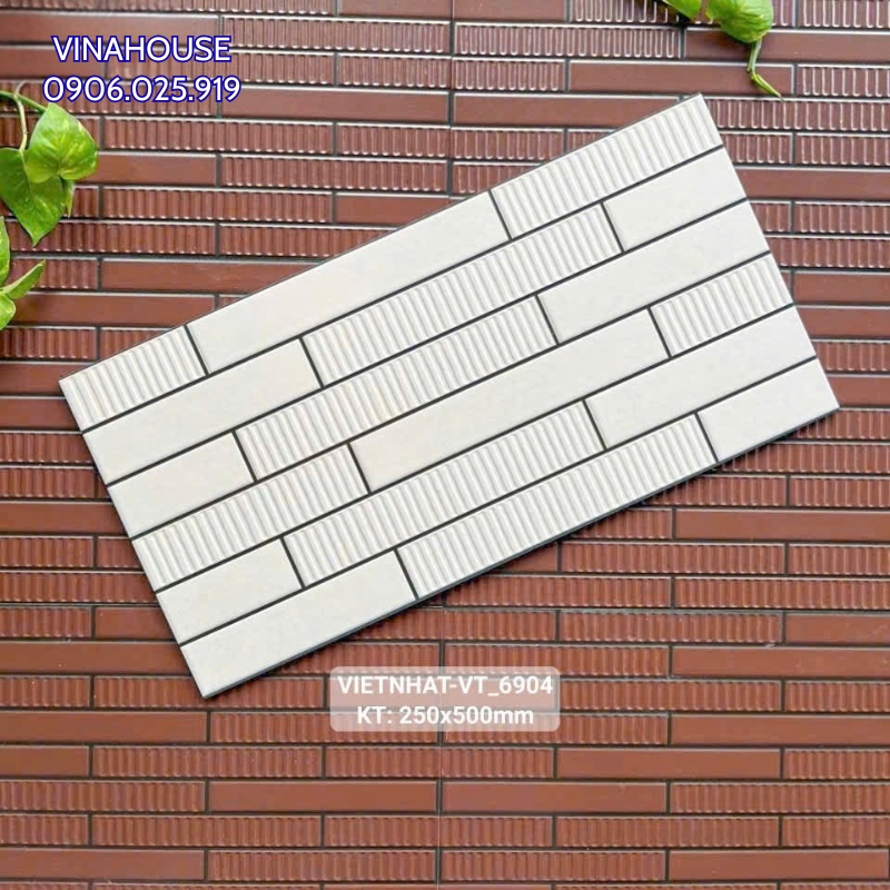 Gạch thẻ trang trí Việt Nhật 25×50 VT_6904