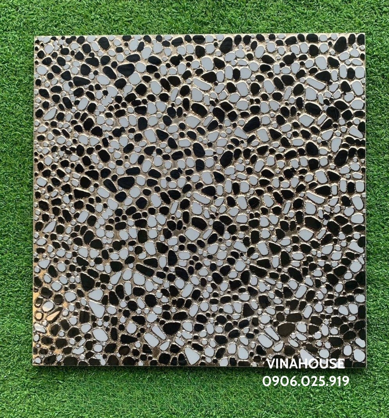 Gạch trang trí 30×30 nhũ vàng