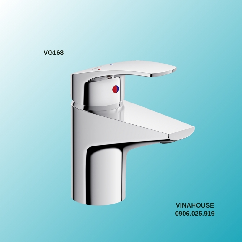 Vòi chậu lavabo nóng lạnh Viglacera VG168