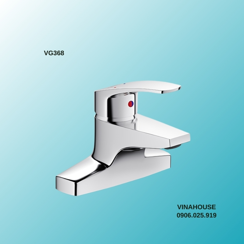 Vòi chậu lavabo 3 lỗ nóng lạnh Viglacera VG368