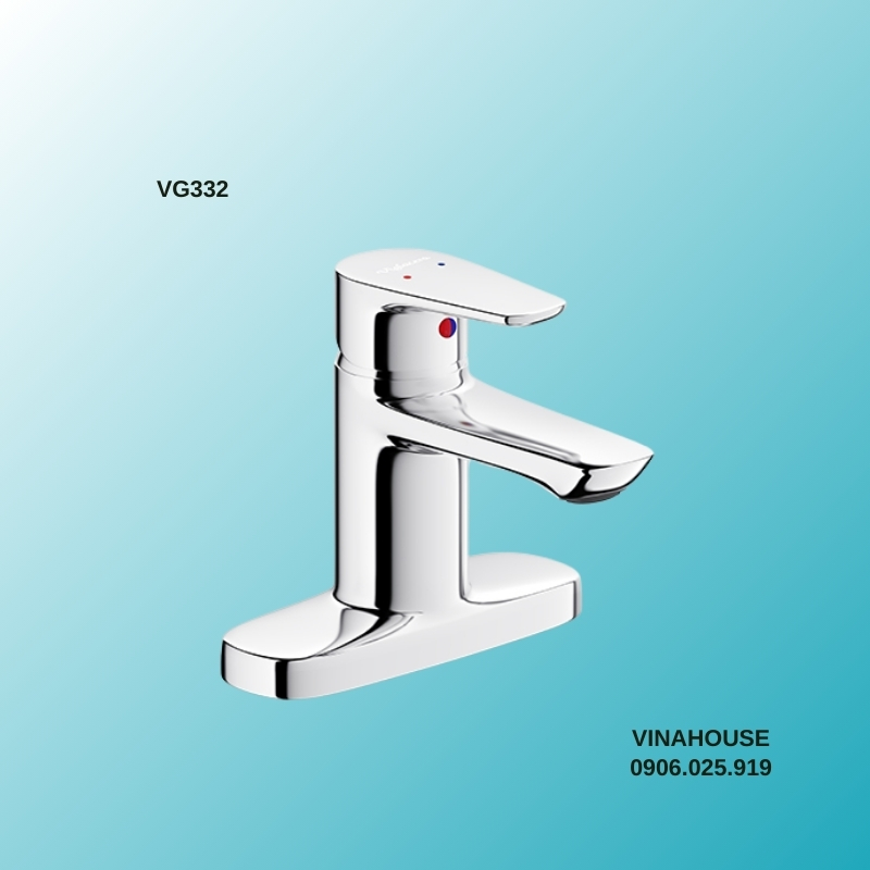 Vòi chậu 3 lỗ nóng lạnh Viglacera VG332