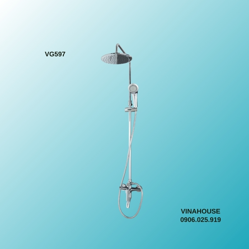 Vòi sen cây nóng lạnh Viglacera VG597
