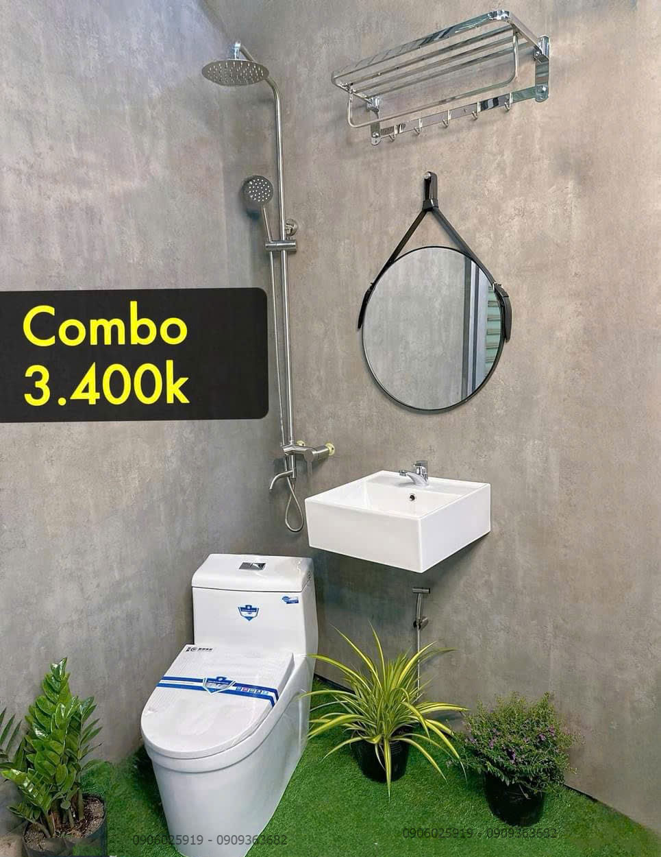 Combo Thiết Bị Vệ Sinh Combo 1