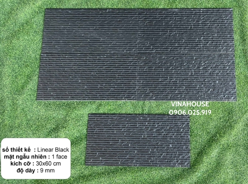 Gạch 30×60 sọc đen Linear Black
