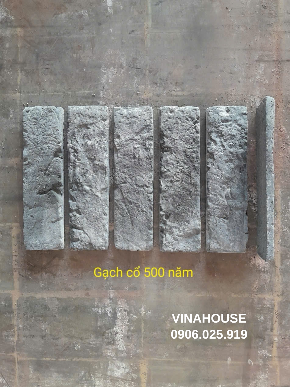Gạch cổ 500 năm