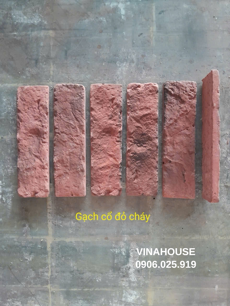 Gạch giả cổ đỏ cháy