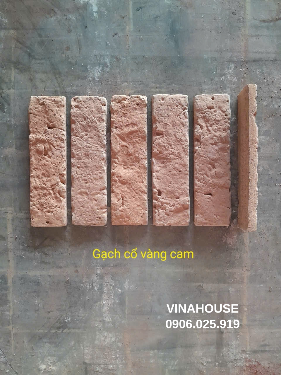 Gạch cổ vàng cam