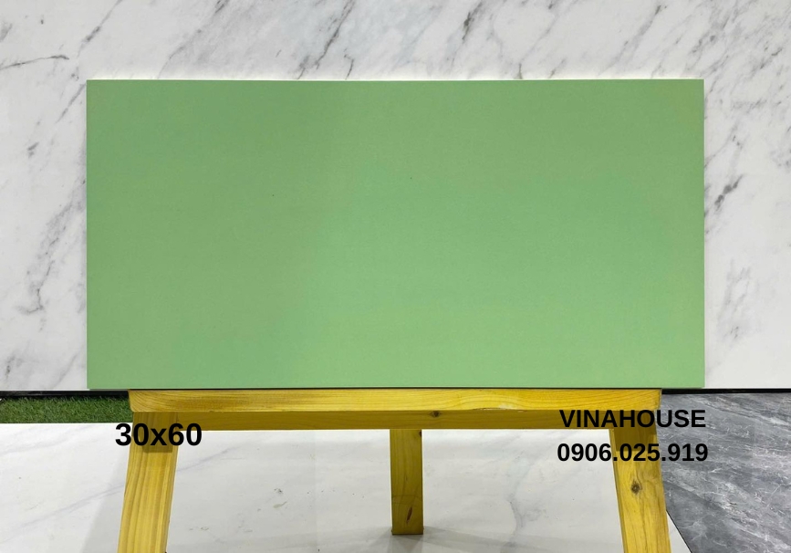 Gạch Đơn Sắc 30×60 Màu Xanh