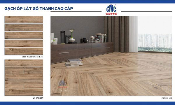 Gạch Giả Gỗ 15×80 CMC W158003