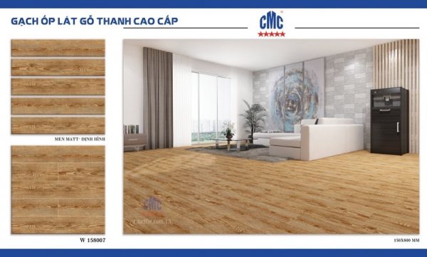 Gạch Giả Gỗ W158007