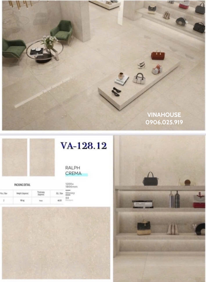 Gạch Lát Nền 60×120 VA12812
