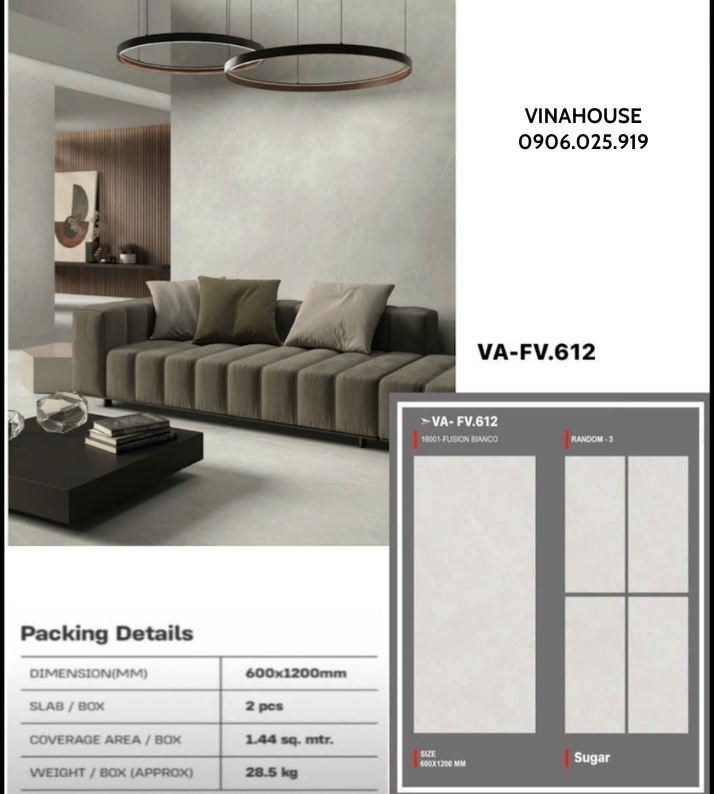 Gạch Lát Nền 60×120 VAFV612