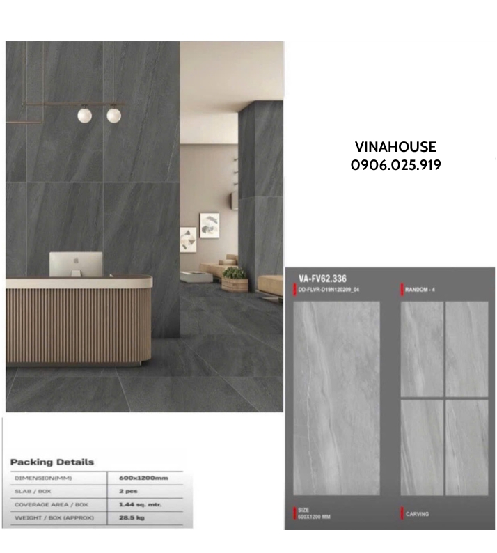 Gạch Lát Nền 60×120 VAFV62336