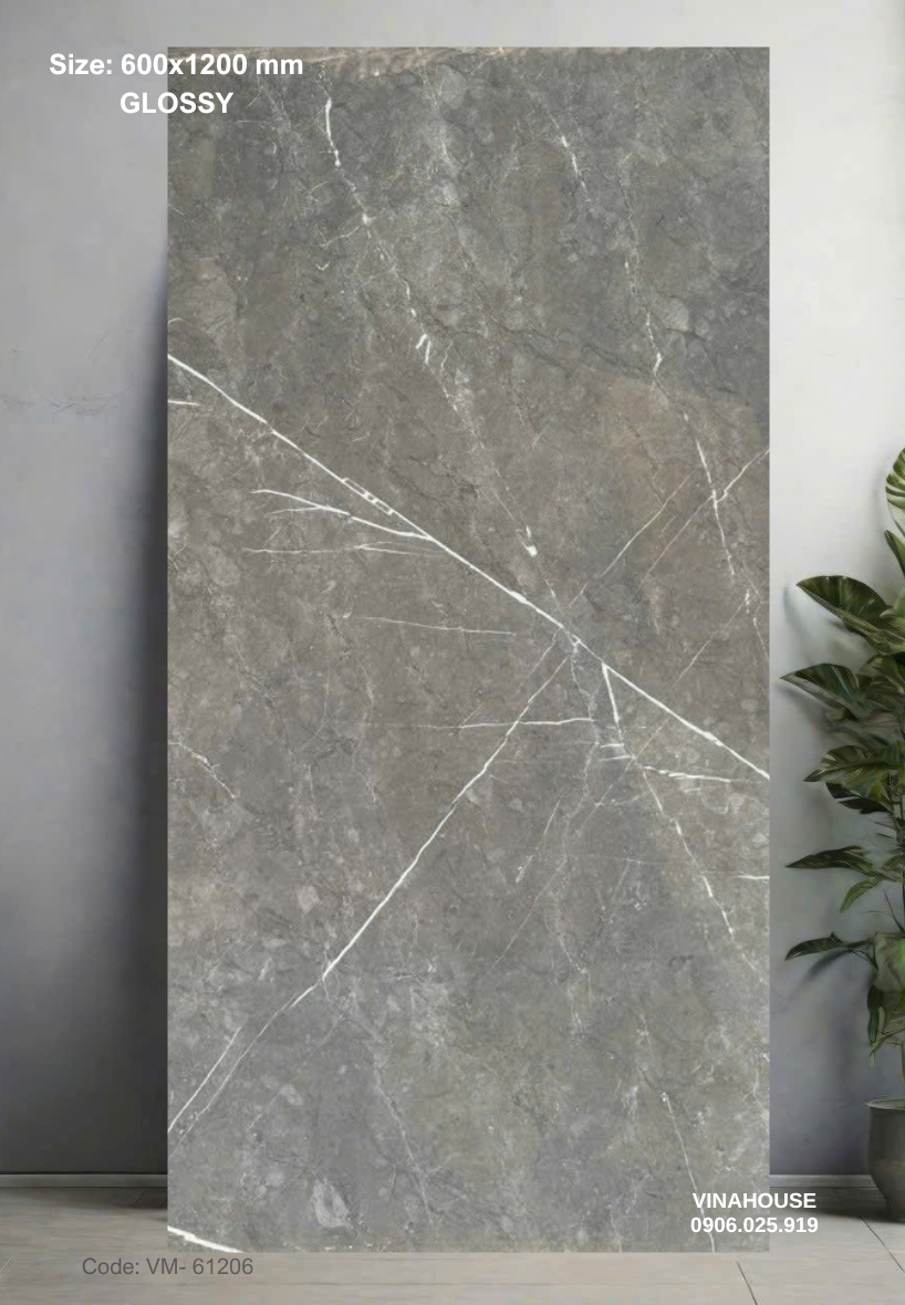 Gạch Lát Nền 60×120 Bóng Kính 61206