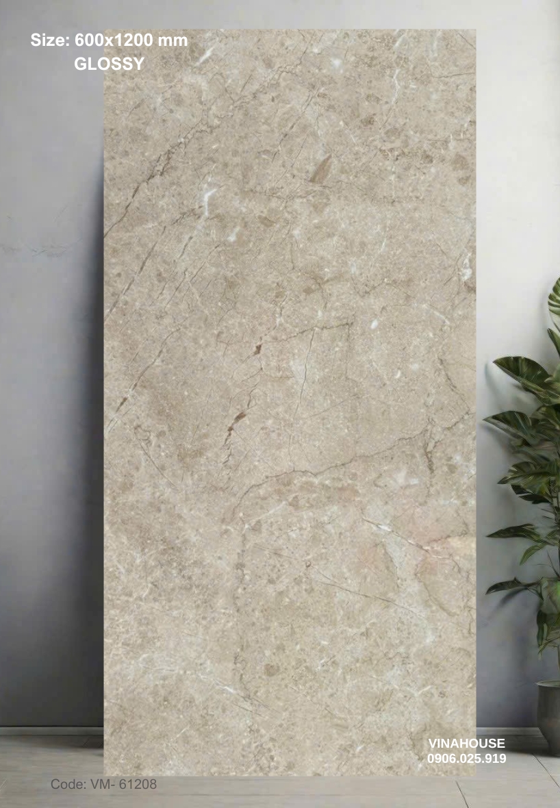 Gạch Lát Nền 60×120 Bóng Kính 61208