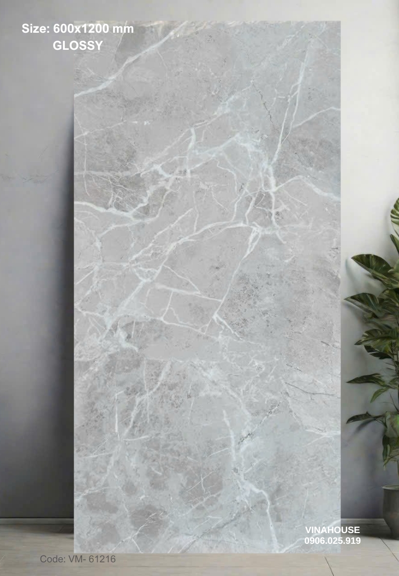 Gạch Lát Nền 60×120 Bóng Kính 61216