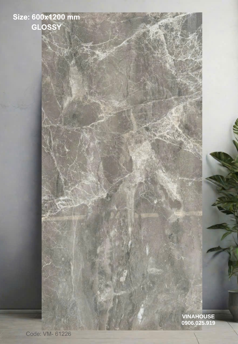 Gạch Lát Nền 60×120 Bóng Kính 61226