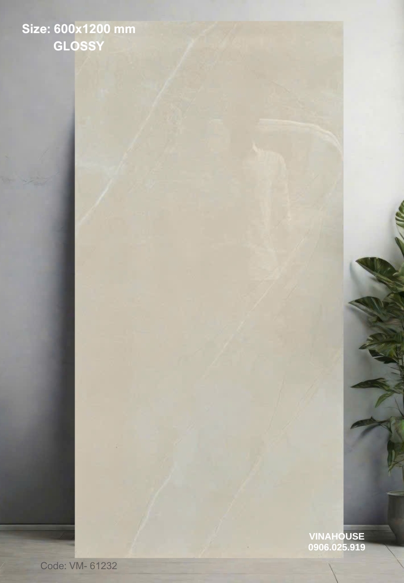 Gạch Lát Nền 60×120 Bóng Kính 61232