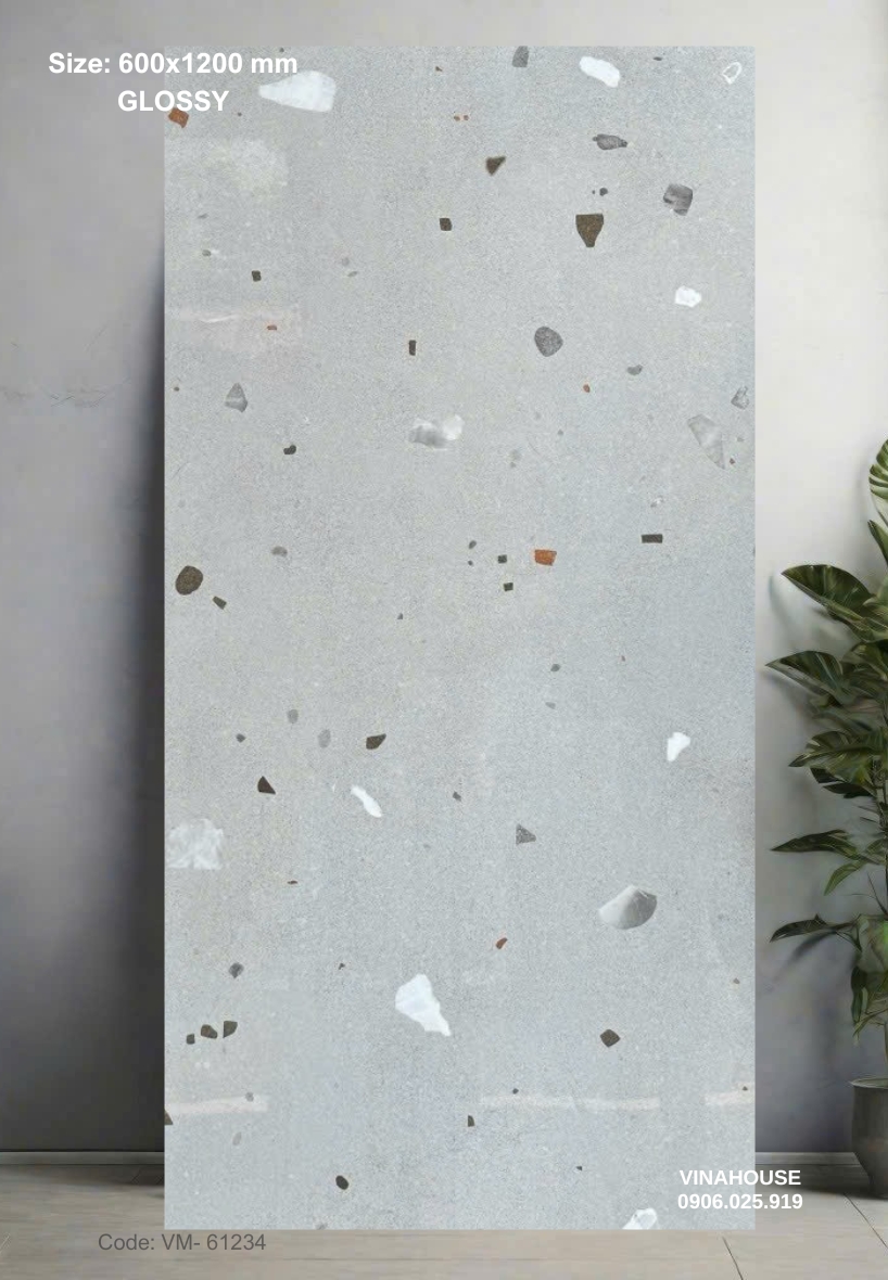Gạch Lát Nền 60×120 Bóng Kính 61234