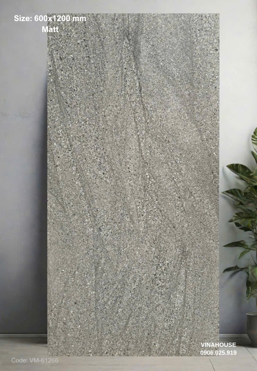 Gạch Lát Nền 60×120 đá mờ 61266