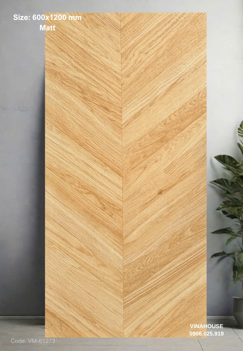 Gạch Lát Nền Giả Gỗ 60×120 12605