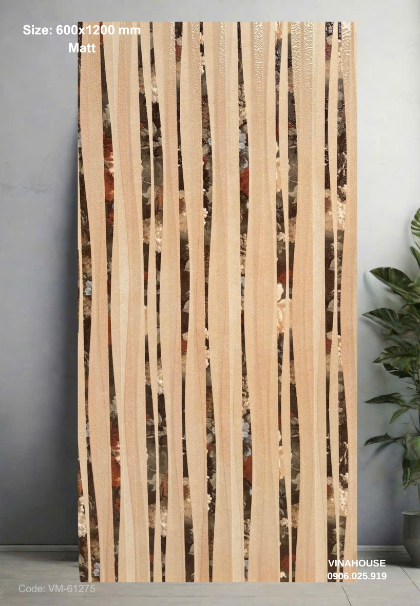 Gạch Lát Nền 60×120 đá mờ 61275