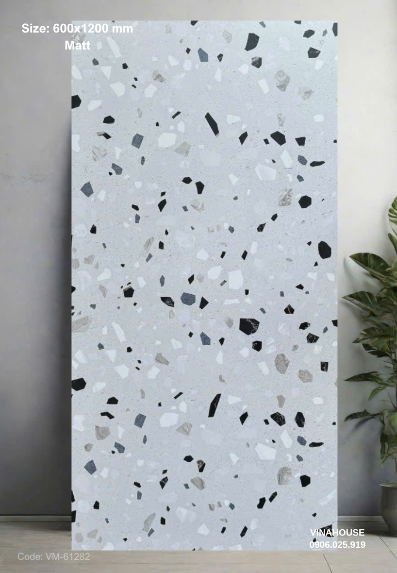 Gạch Lát Nền 60×120 đá mờ 61282