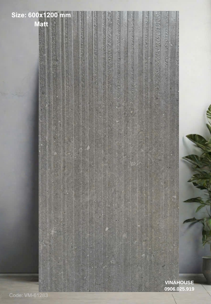 Gạch Lát Nền 60×120 đá mờ 61283