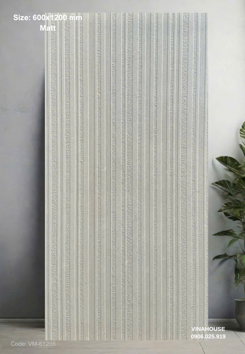 Gạch Lát Nền 60×120 đá mờ 61286