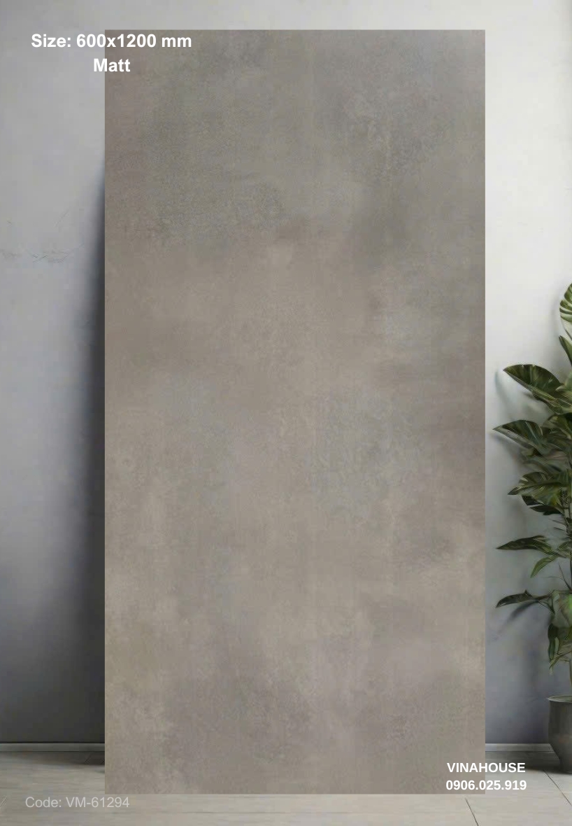 Gạch Lát Nền 60×120 đá mờ 61294