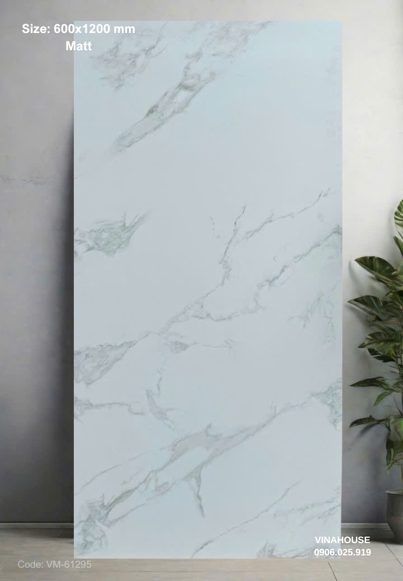 Gạch Lát Nền 60×120 đá mờ 61295