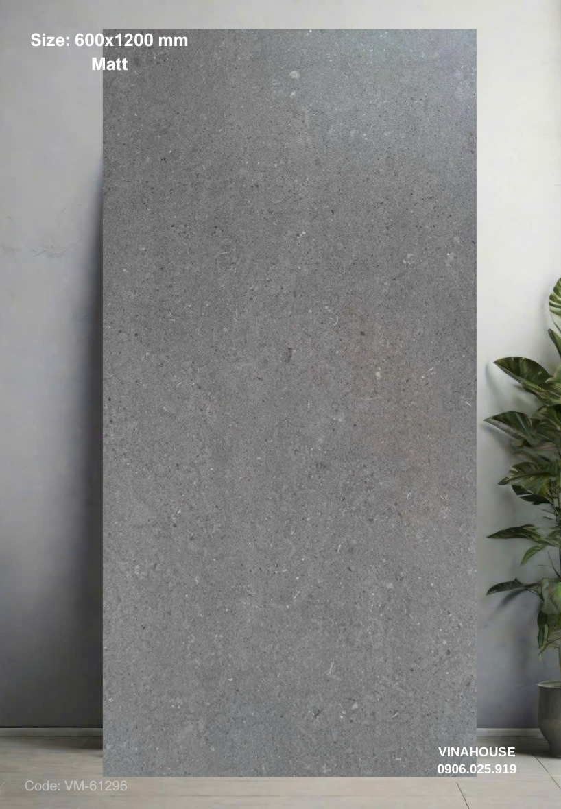 Gạch Lát Nền 60×120 đá mờ 61296