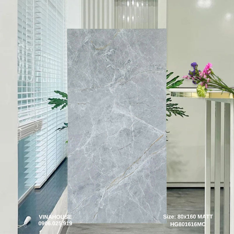 Gạch 80×160 Mờ Vân Đá 801616