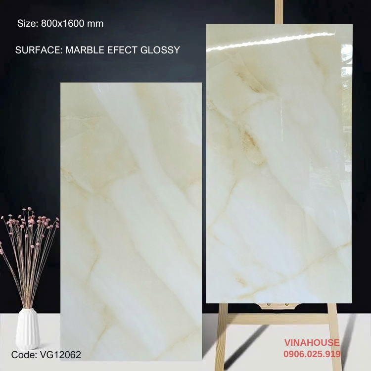 Gạch lát nền 80×160 bóng kính 12062